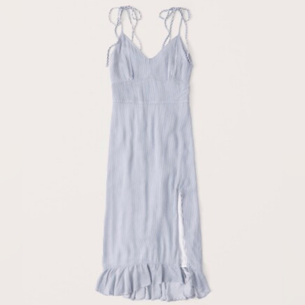 COPY - Abercrombie Striped Midi Dress